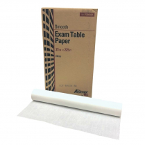 Pro Advantage® White Table Paper, Smooth, 21" x 225'