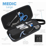 ADC® Medic Every-Day Instrument Case, Black, Large