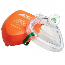 Adsafe™ CPR Pocket Resuscitator, Orange Case