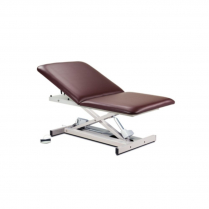 Clinton™ Bariatric Power Table w/Adj Back, Open Base, Extra Wide