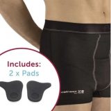 Hernia Boxer Brief, Black