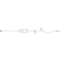 ICU Medical® Extension Set, Macrobore, Clave™ Y-Site, 1.2 Micron Filter, 15"