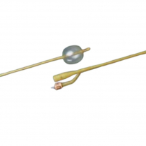 Lubricath™ Tieman Foley Catheter, 2-Way, Medium Olive Coude Tip, 30cc, 16FR