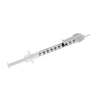 BD SafetyGlide™ Tuberculin Syringe w/Needle, 1 mL, 27G x 3/8"