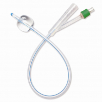 Medline® SelectSilicone 100% Silicone Foley Catheter, 10mL, 2-Way, 14FR