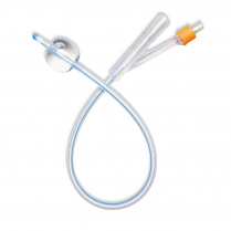 Medline® SelectSilicone 100% Silicone Foley Catheter, 30mL, 3-Way, 16FR