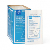 Medline® Sterile Abdominal Pads, 5" x 9"
