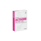 Actisorb® Silver 220, Activated Charcoal Dressing, 6.5cm x 9.5cm