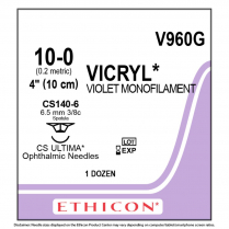 VICRYL® (polyglactin 910) Suture V960G (10-0 w/CS140-6 Needle)
