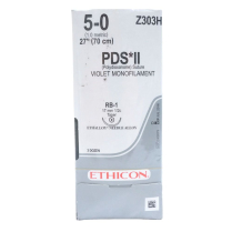 ETHICON® Polydioxanone Suture Z303H (5-0 w/RB-1 Needle)