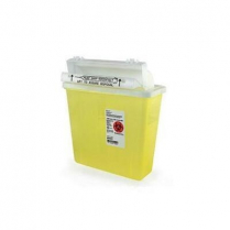 SharpSafety™ In Room™ Sharps Container, Yellow