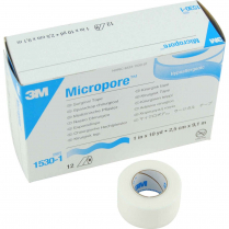 3M Micropore™ Paper Tape, 1/2"
