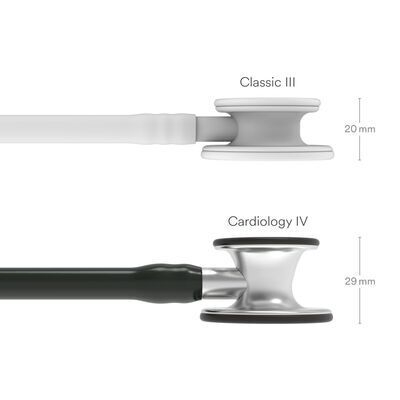 Cardiology IV™ Stethoscope - Black/Standard 6152