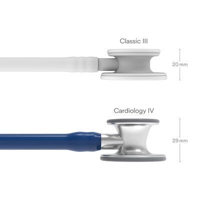 Cardiology IV™ Stethoscope - Navy Blue/Standard 6154