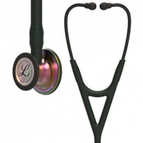 Cardiology IV™ Stethoscope - Black/Rainbow 6165