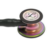 Cardiology IV™ Stethoscope - Black/Rainbow 6165