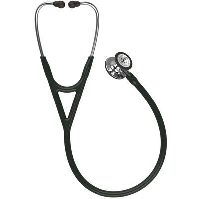 Cardiology IV™ Stethoscope - Black/Mirror 6177