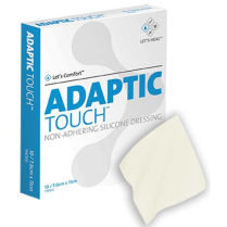 ADAPTIC™ Touch Non-Adhering Silicone Dressing, 7.6cm x 5cm