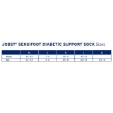 Jobst® Sensifoot™ Knee High Diabetic Stockings 8-15mmHg, Small, White