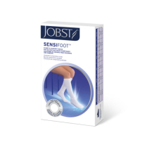 Jobst® Sensifoot™ Crew Diabetic Stockings, 8-15mmHg, White, XSmall
