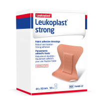 Leukoplast® Strong Fabric Adhesive Dressings, 5cm x 4.5cm, Fingertip