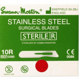 Swann-Morton® Surgical Scalpel Blades, Stainless Steel, #10R