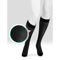 Juzo® Power Vibe Compression Socks, 15-20mmHg, XL, Groovy Zebra