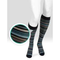Juzo® Power Vibe Compression Socks, 15-20mmHg, XL, Super Blue