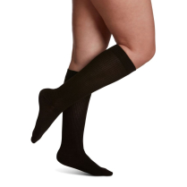 Sigvaris Casual Cotton Women's Stockings, 15-20mmHg, Size B, Brown