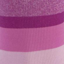 Sigvaris Microfiber Shades Men's Stockings, 15-20mmHg, Size B, Pink Stripe