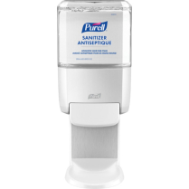 PURELL® ES4 Hand Sanitizer Dispenser, Push-Style, White