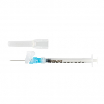Monoject™ Magellan™ Hypodermic Safety Needles with Syringes, 25G x 1"
