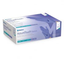 Medicom® AssureTouch™ Basics Nitrile Exam Gloves (100 per box), Small