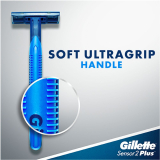 Gillette Customplus Sensor2 Plus Razors, Disposable