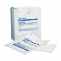 Dumex® Tracheotomy Sterile Drain Sponge, Non-Woven, 6-Ply