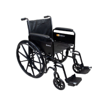 DynaRide™ Series 2 Wheelchair, 18" x 16" Seat w/Removable Full Armrests & Footrests