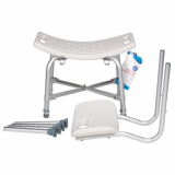 Dynarex® Bariatric Shower Chair with Back