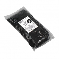 Dynarex® Black Rubber Bands, 1 lb Bag