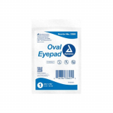 Dynarex® Oval Eye Pads, Sterile, 1 5/8" x 2 5/8"