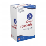 Dynarex® Oval Eye Pads, Sterile, 1 5/8" x 2 5/8"