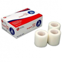 Dynarex® Clear Surgical Tape, 2" x 10 yds