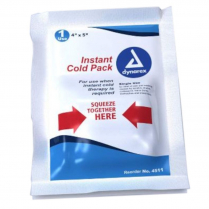 Dynarex® Instant Cold Packs, 4" x 5"