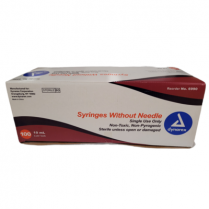 Dynarex® Leur Lock Syringes Without Needle, 10 cc