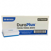 DuraPlus® Facial Tissue, 2 Ply, White
