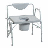 Drive® Deluxe Bariatric Drop-Arm Commode