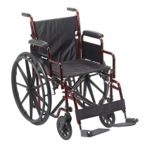 Drive® Rebel Wheelchair, Red