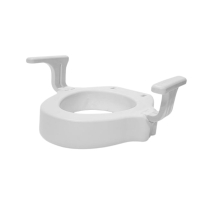 MOBB® 4" Elongated Raised Toilet Seat w/Handles
