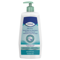 TENA® Body Wash & Shampoo Scent Free, 1000mL