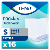 TENA® Protective Underwear, Extra, S (fits waist sizes 64-89cm)