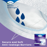 TENA® Overnight Super Protective Underwear, M (fits waist sizes 86-112cm)